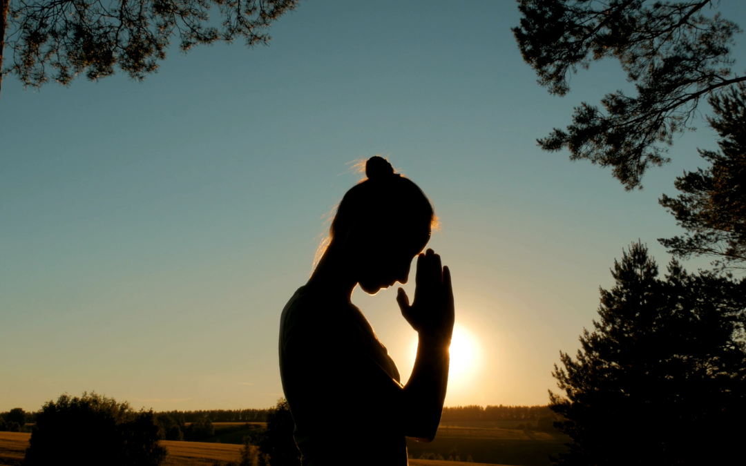 Woman praying